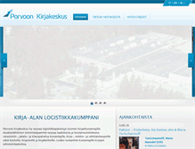 Tablet Screenshot of kirjakeskus.fi